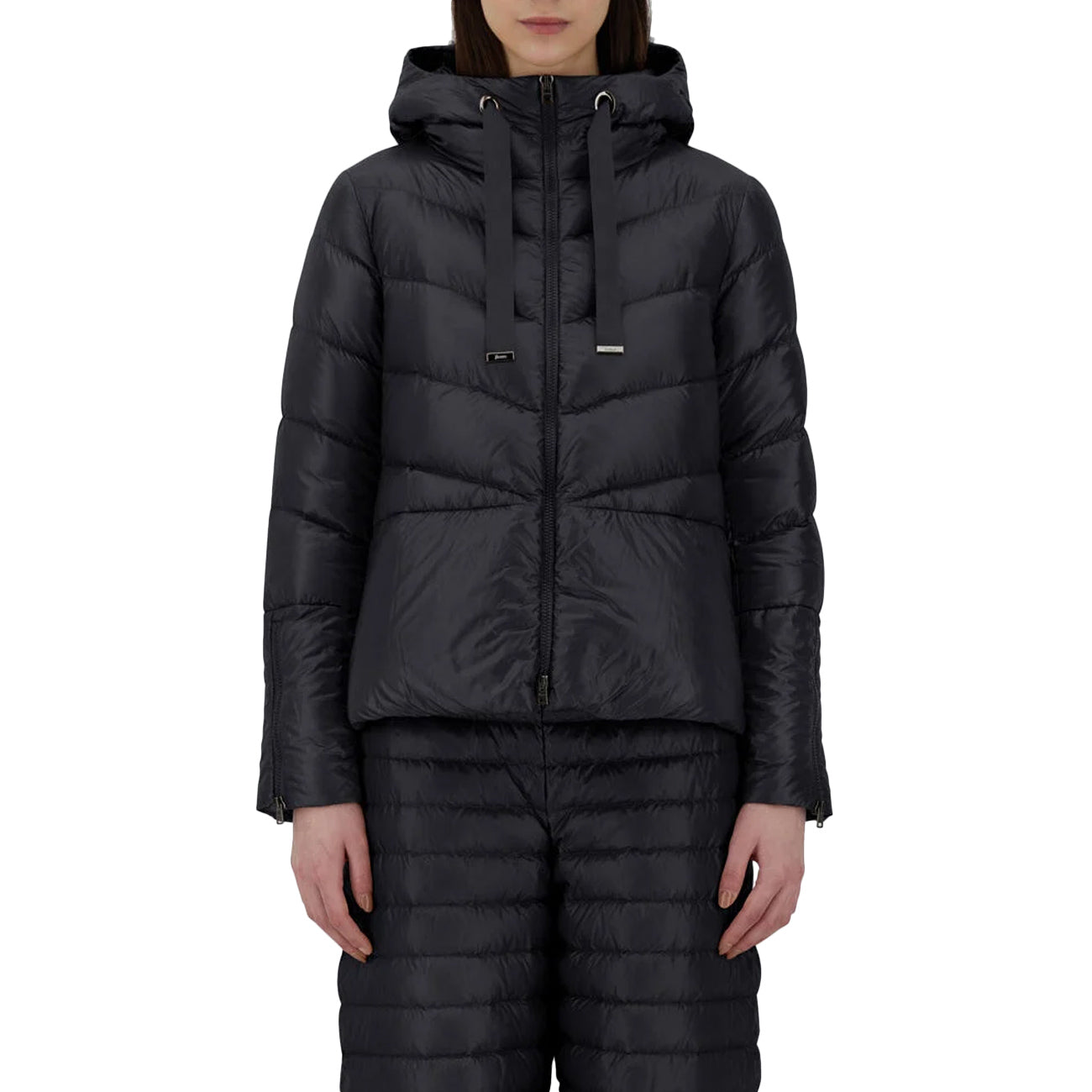 HERNO Cappa In Nylon Donna Nero PI001940D12017Z 9300 NERO 