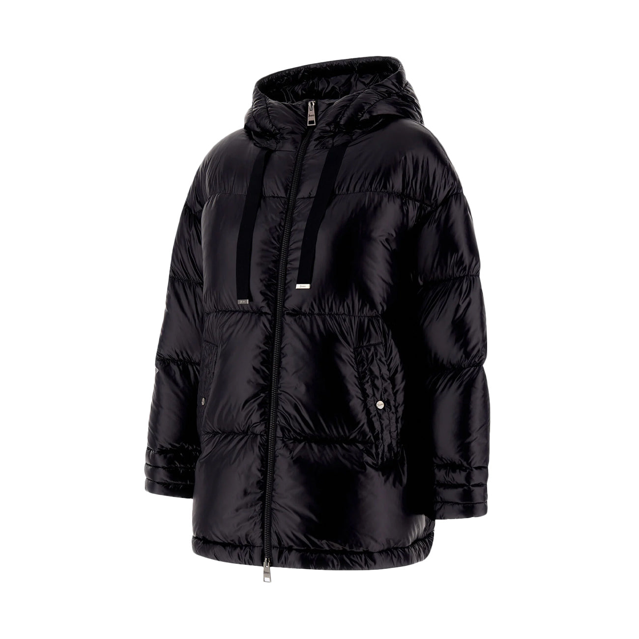 HERNO Piumino A-Shape In Nyl Ultralight Donna Nero PI001952D12017Z 9300 NERO 