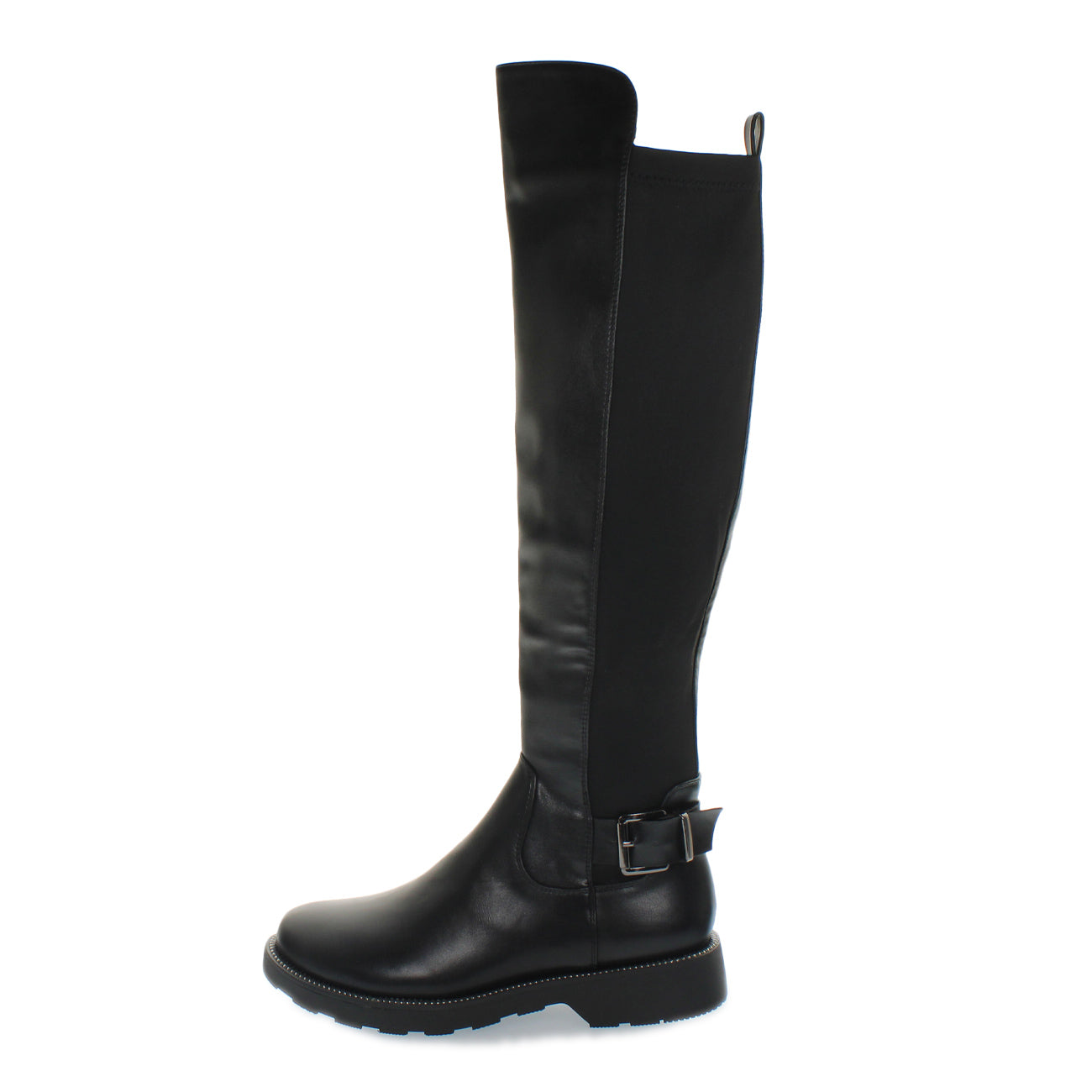KHARISMA Stivali Alti Con Gambale Elasticizzato Donna Nero 8208 NERO 
