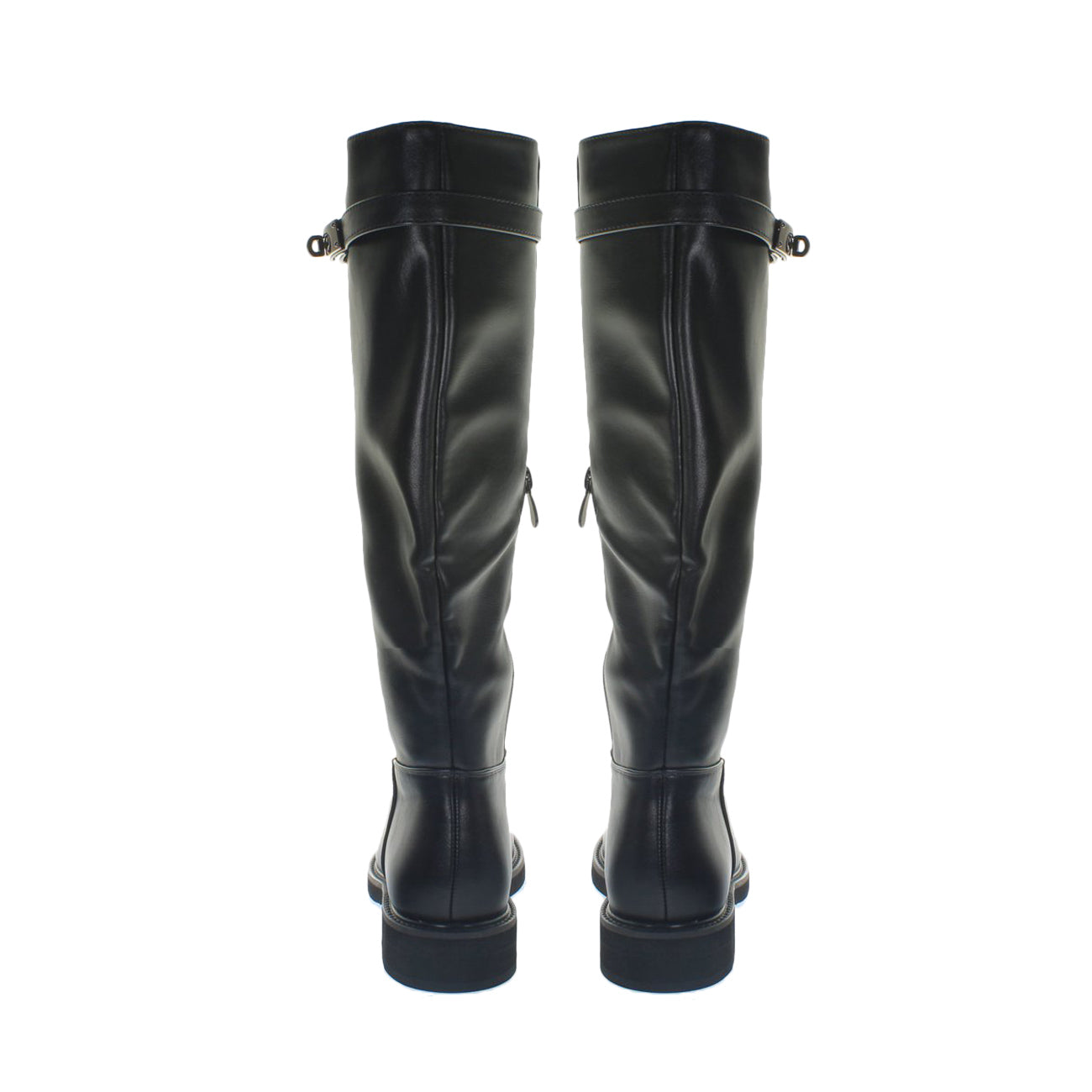 KHARISMA Stivali Alti Con Fibbia Sul Gambale Donna Nero 8313 NERO 