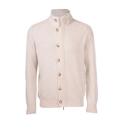 LA FILERIA Cardigan In Lana Uomo Naturale 23170/25025 054 NATURALE 