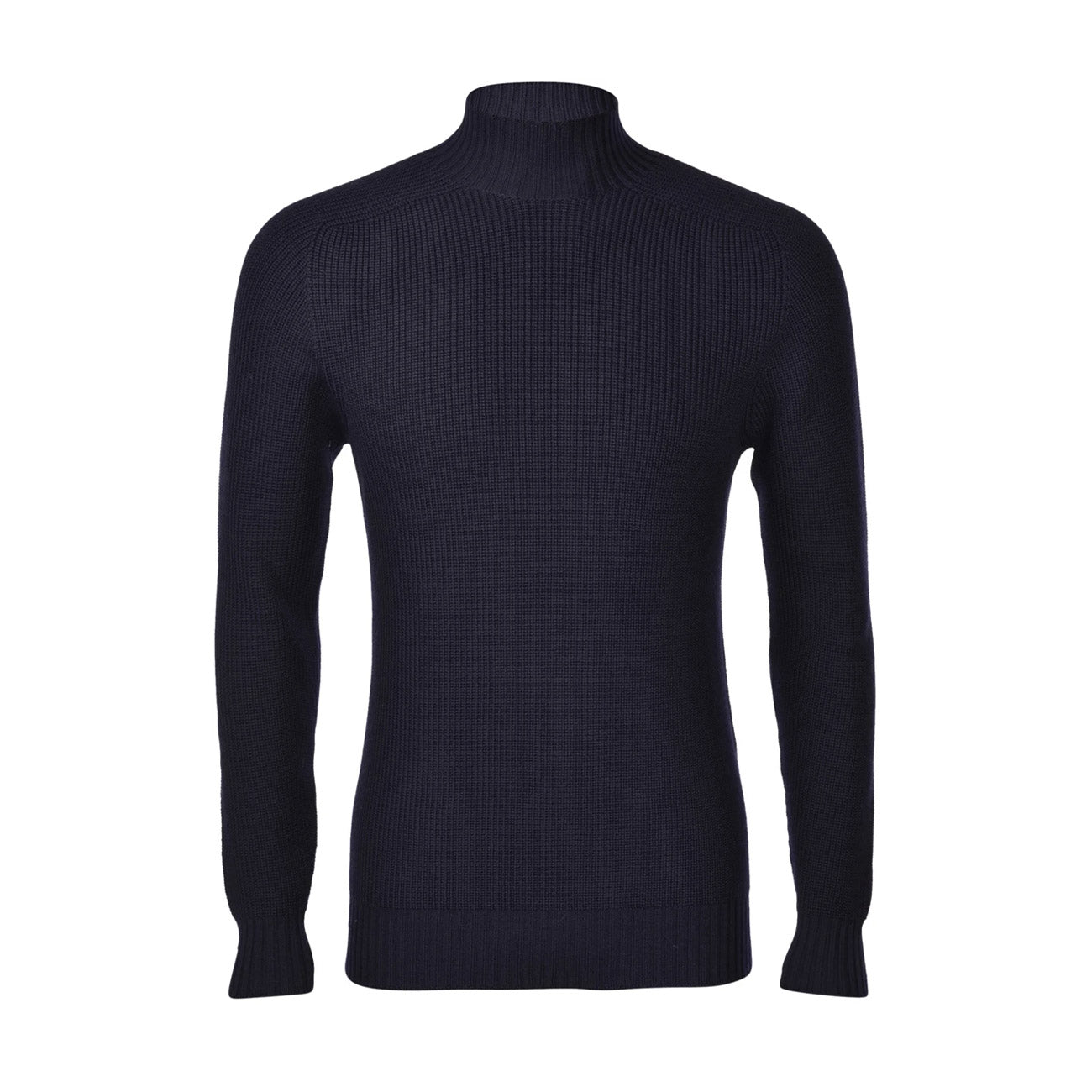 LA FILERIA Lupetto In Costa Inglese In Lana Uomo Blu Navy 24118/24601 598 BLU NAVY 