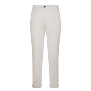MARKUP Pantalone One Pince Velluto Uomo Latte MK795117 LATTE 