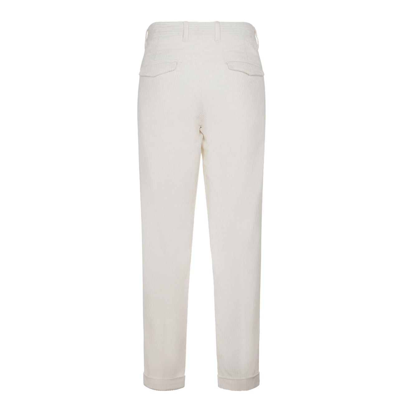 MARKUP Pantalone One Pince Velluto Uomo Latte MK795117 LATTE 