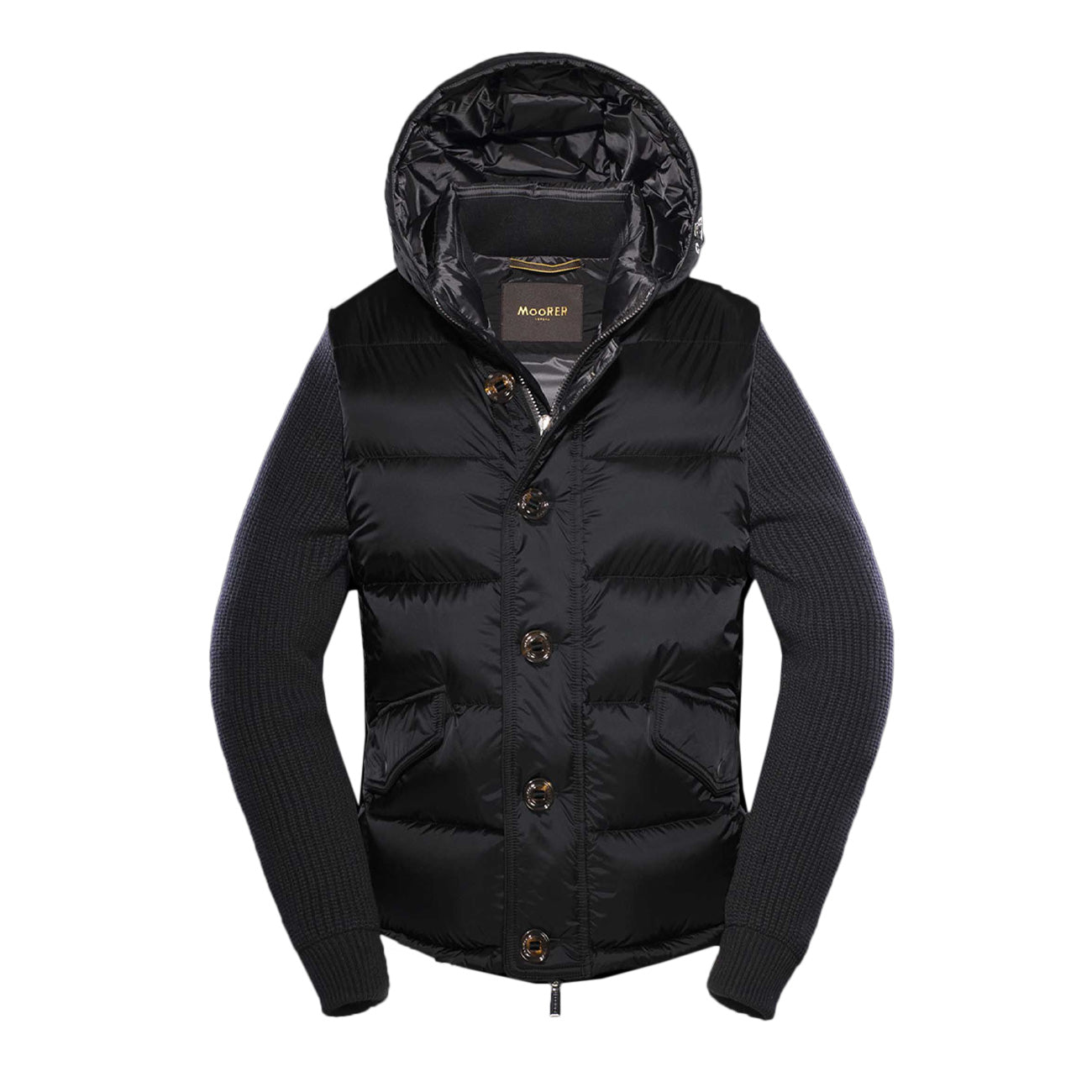 MOORER Bomber Foscolo Uomo Nero MOUGI100191 U0001 NERO 