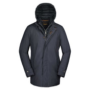 MOORER Cappotto Raffaello Stp Con Cappuccio Staccabile Uomo Blu MOUGI100261 U0498 BLU 