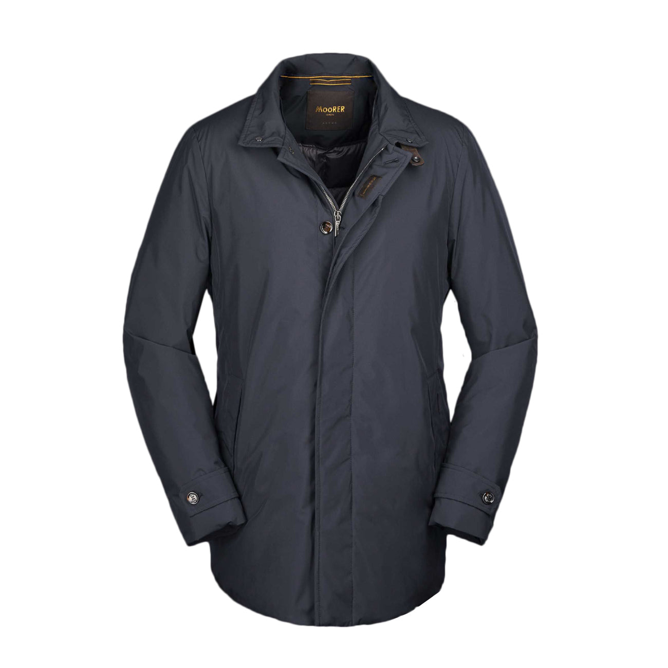 MOORER Cappotto Raffaello Stp Con Cappuccio Staccabile Uomo Blu MOUGI100261 U0498 BLU 