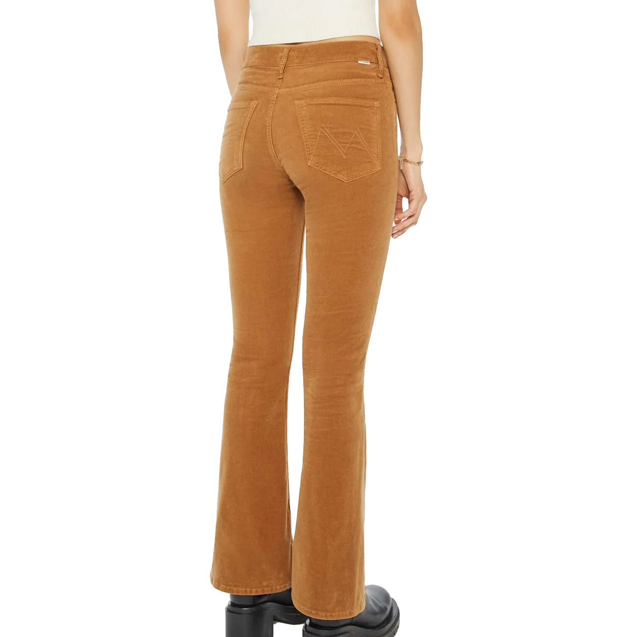 MOTHER The Weekender Pantalone Donna Tob Tobacco 1585-618 TOB TOBACCO 