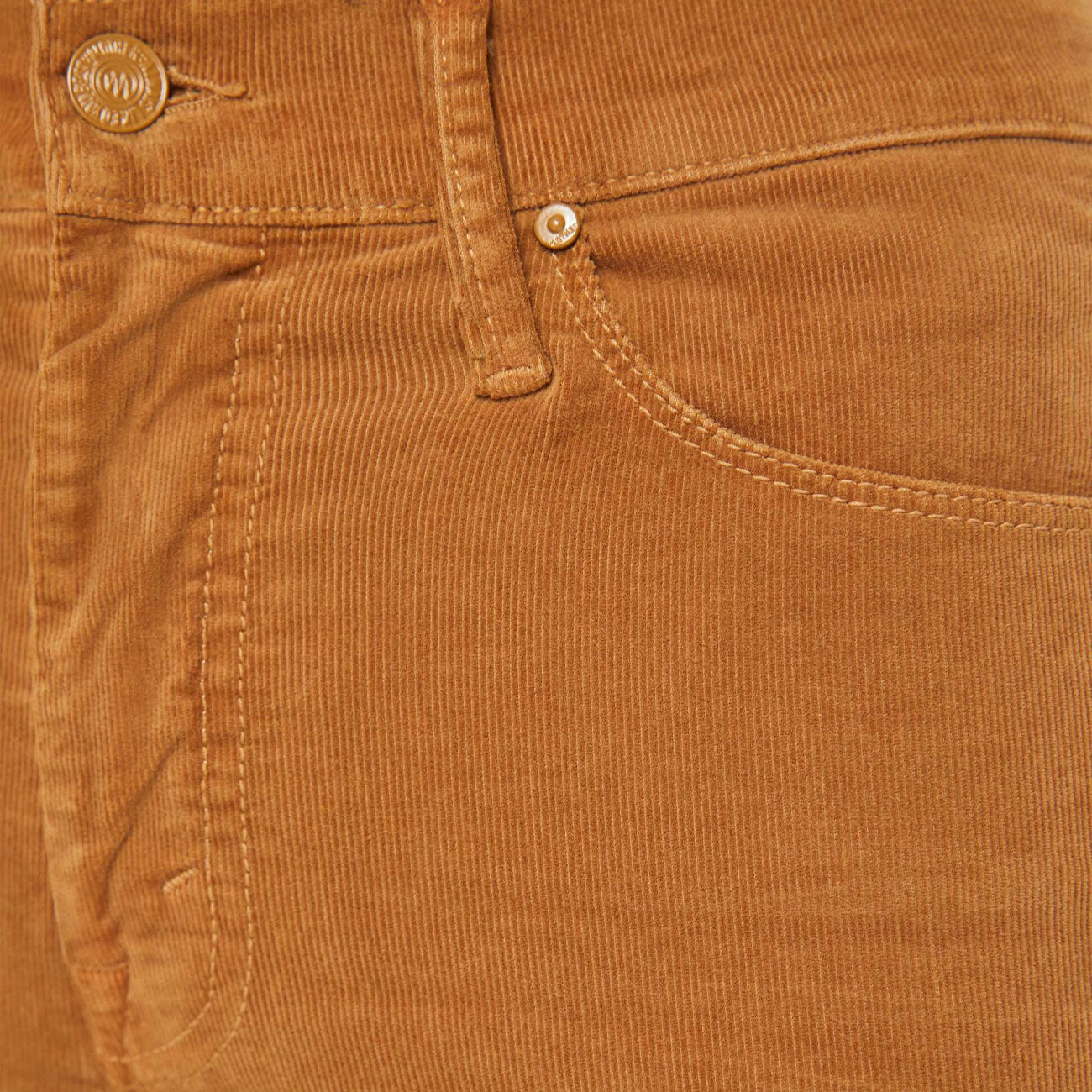 MOTHER The Weekender Pantalone Donna Tob Tobacco 1585-618 TOB TOBACCO 