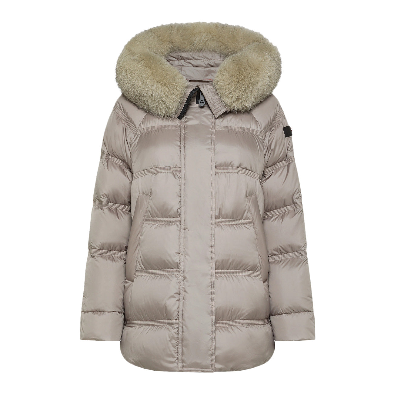 PEUTEREY Piumino Takan Mqs 03 Fur Donna Sesamo PED511001181903 852 SESAMO 