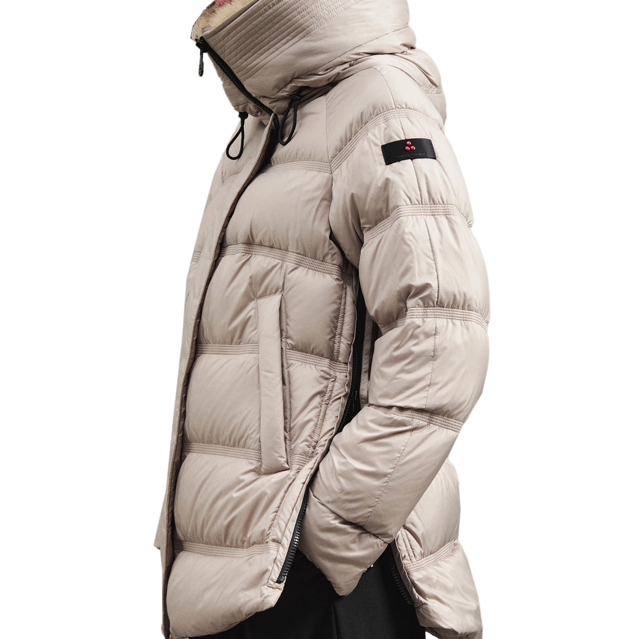 PEUTEREY Piumino Takan Mqs 03 Fur Donna Sesamo PED511001181903 852 SESAMO 