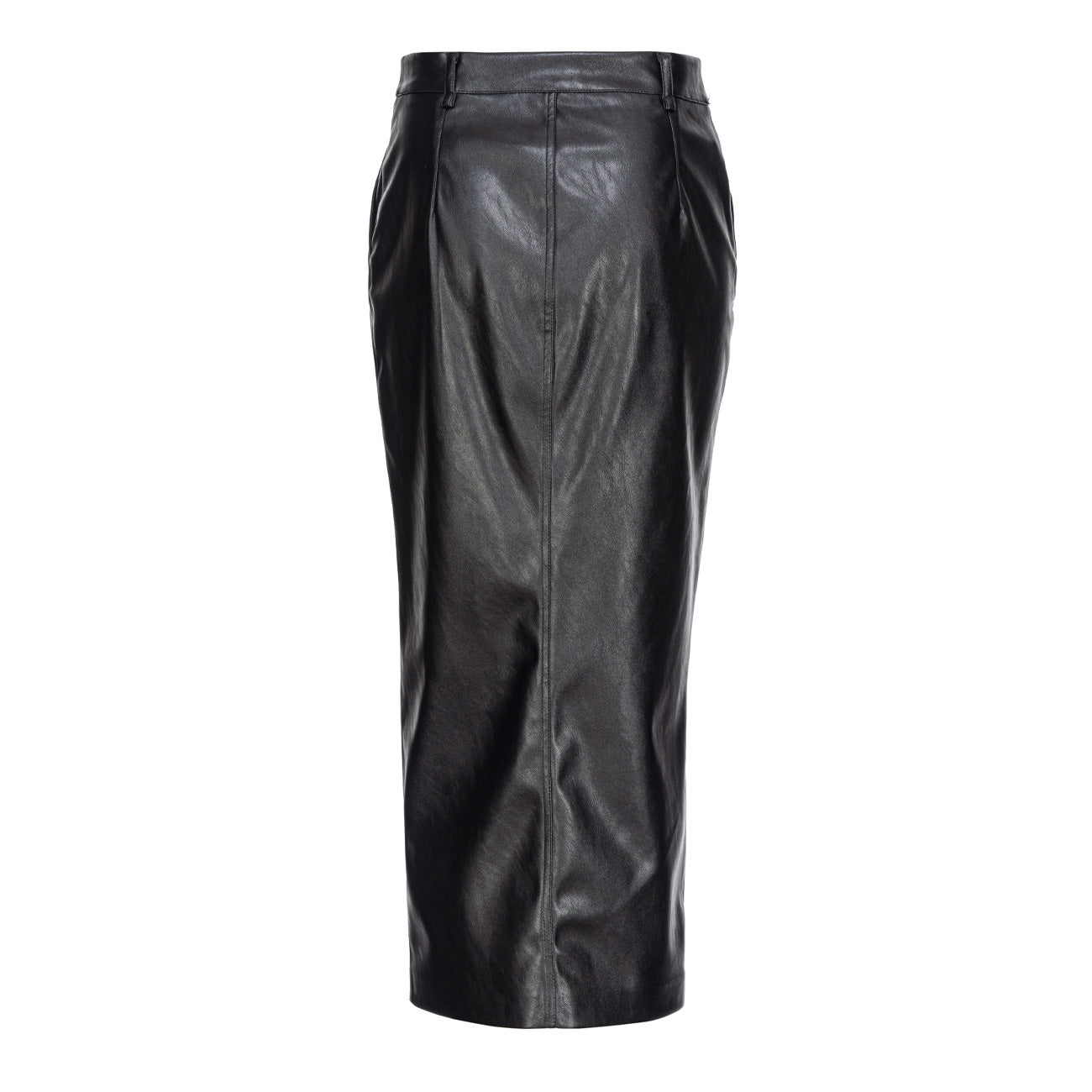 PINKO Gonna Similpelle Lunga Donna Nero Limousine 104145/7105 Z99 NERO LIMOUSINE 