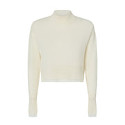 PINKO Lupetto Crop Mix Cachemire Donna Bianco Purezza 104553/A235 Z06 BIANCO PUREZZA 