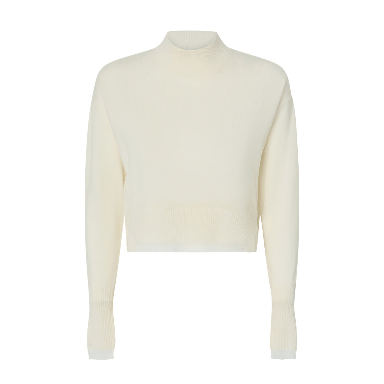 PINKO Lupetto Crop Mix Cachemire Donna Bianco Purezza 104553/A235 Z06 BIANCO PUREZZA 