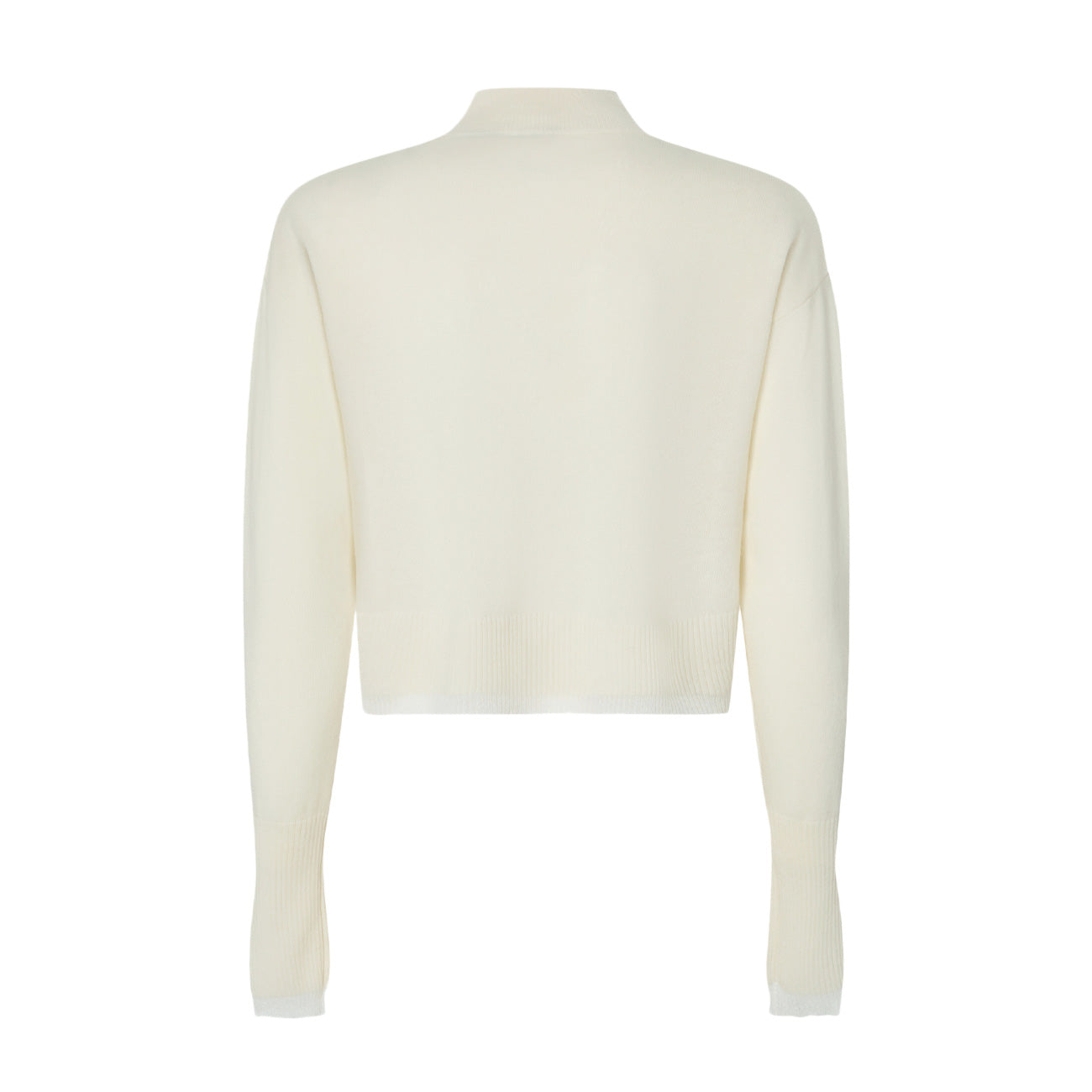 PINKO Lupetto Crop Mix Cachemire Donna Bianco Purezza 104553/A235 Z06 BIANCO PUREZZA 