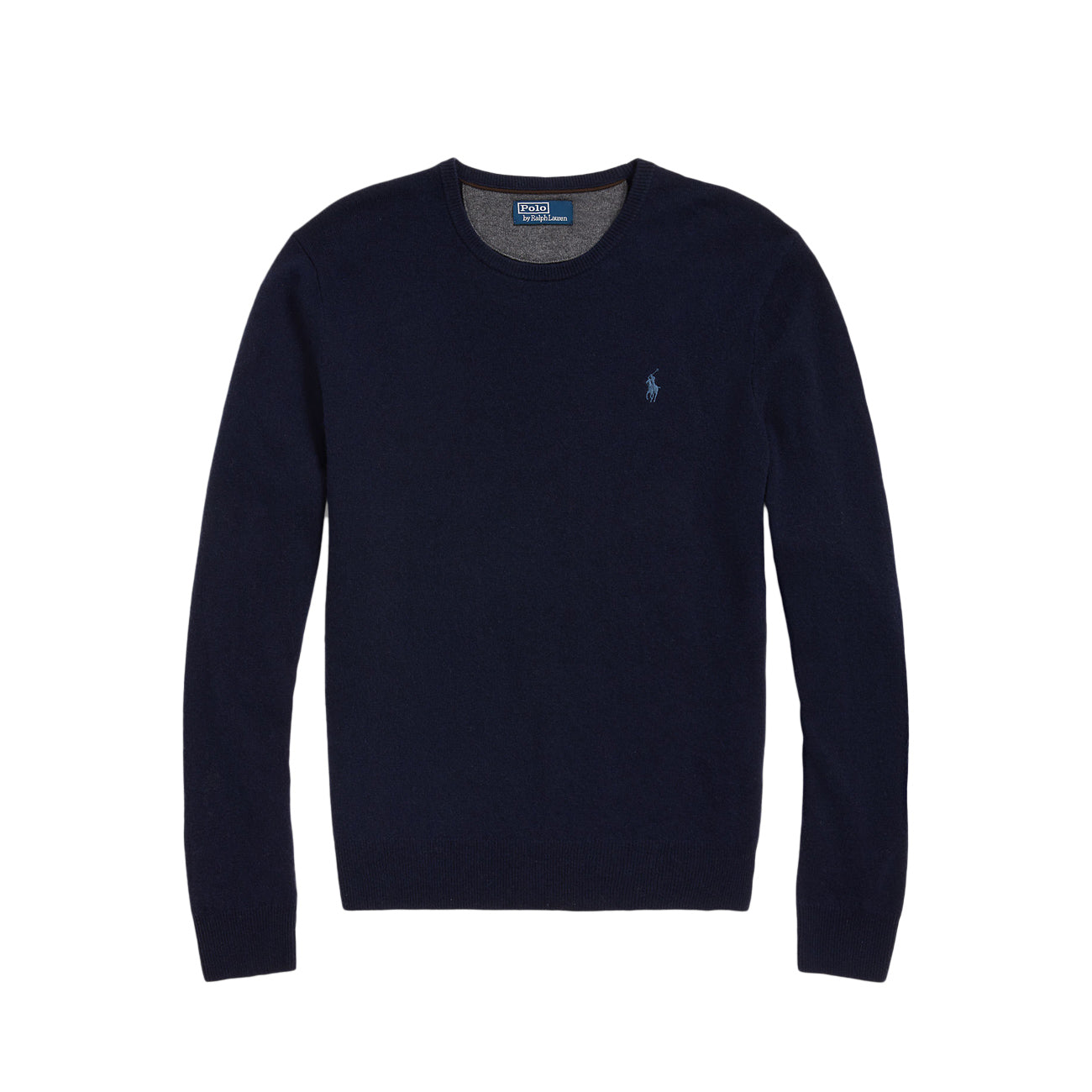 POLO RALPH LAUREN Pullover Lambswool Uomo Hunter Navy 710876714 001 HUNTER NAVY 