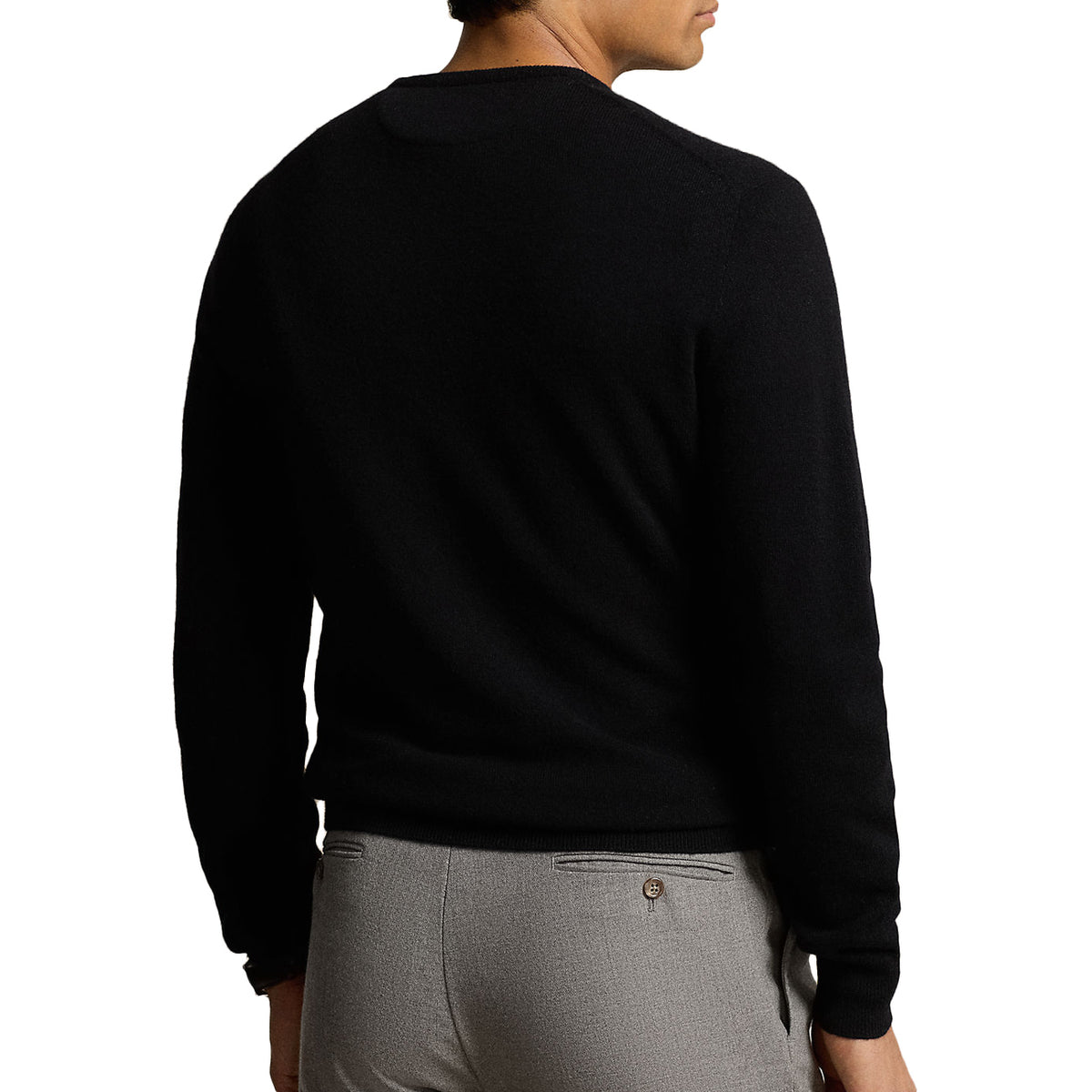 POLO RALPH LAUREN Pullover Lambswool Uomo Polo Black 710876714 003 POLO BLACK 