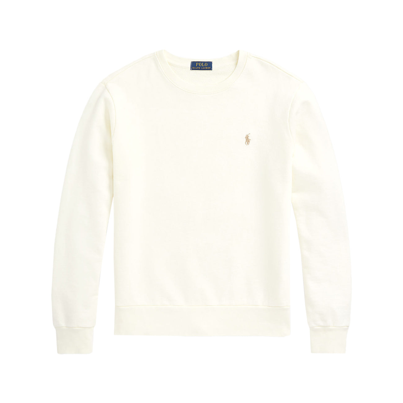 POLO RALPH LAUREN Felpa Girocollo Uomo Clubhouse Cream 710916689 003 CLUBHOUSE CREAM 
