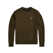 POLO RALPH LAUREN Felpa Girocollo Uomo Dark Loden 710916689 019 DARK LODEN 