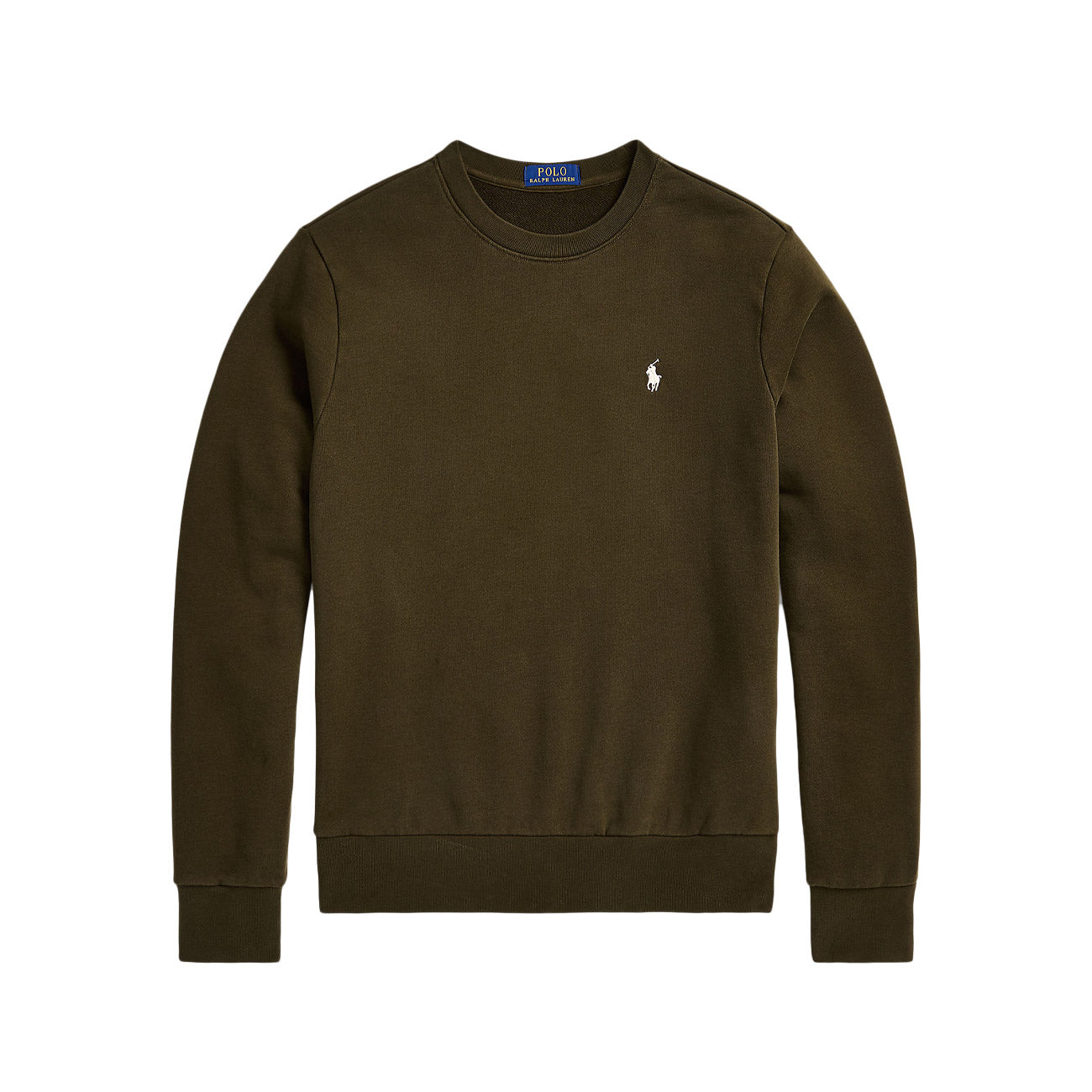 POLO RALPH LAUREN Felpa Girocollo Uomo Dark Loden 710916689 019 DARK LODEN 