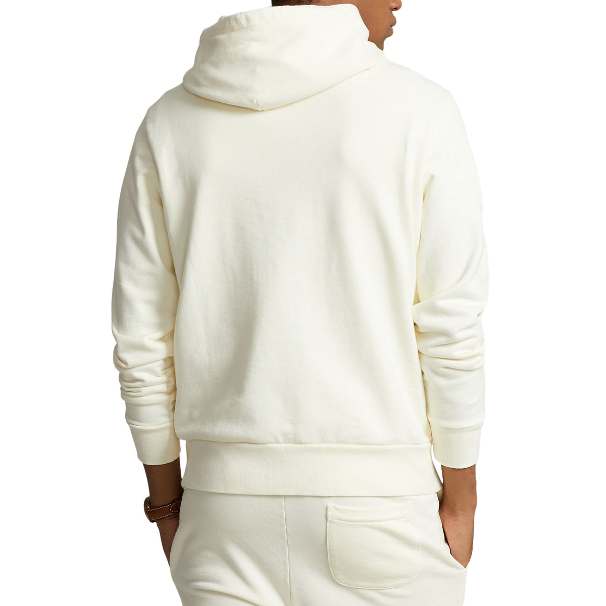 POLO RALPH LAUREN Felpa Con Cappuccio Uomo Clubhouse Cream 710916690 003 CLUBHOUSE CREAM 