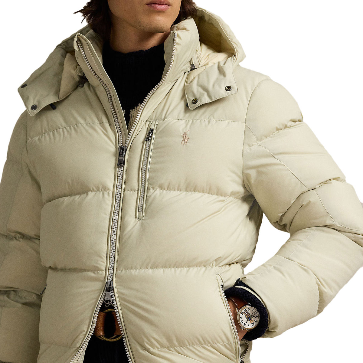 POLO RALPH LAUREN Bomber The Gorham Uomo Basic Sand 710940237 006 BASIC SAND 