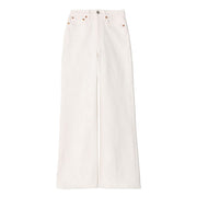 RE/DONE Jeans 70S Ultra High Rise Donna Vintage White 193-03WUHRSWL VINTAGE WHITE 