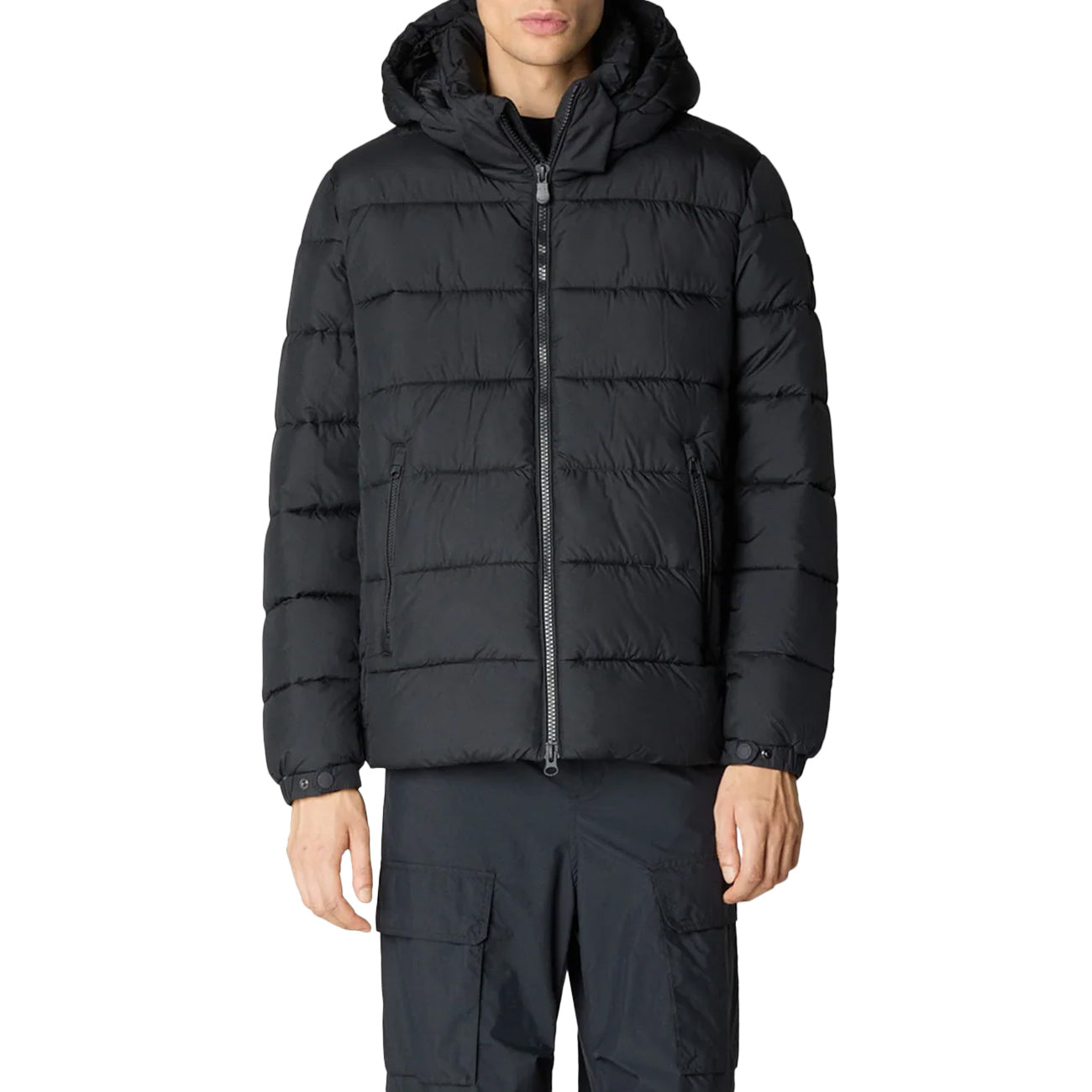 SAVE THE DUCK Bomber Boris Uomo Blue Black D35560MMIRO19 90010 BLUE BLACK 