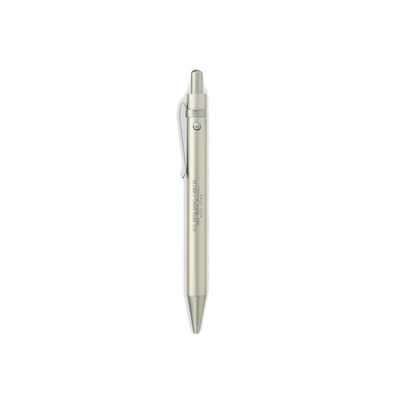 A.G. SPALDING&BROS Penna Roller No Cap Unisex Alluminio 170125P 828 ALLUMINIO 