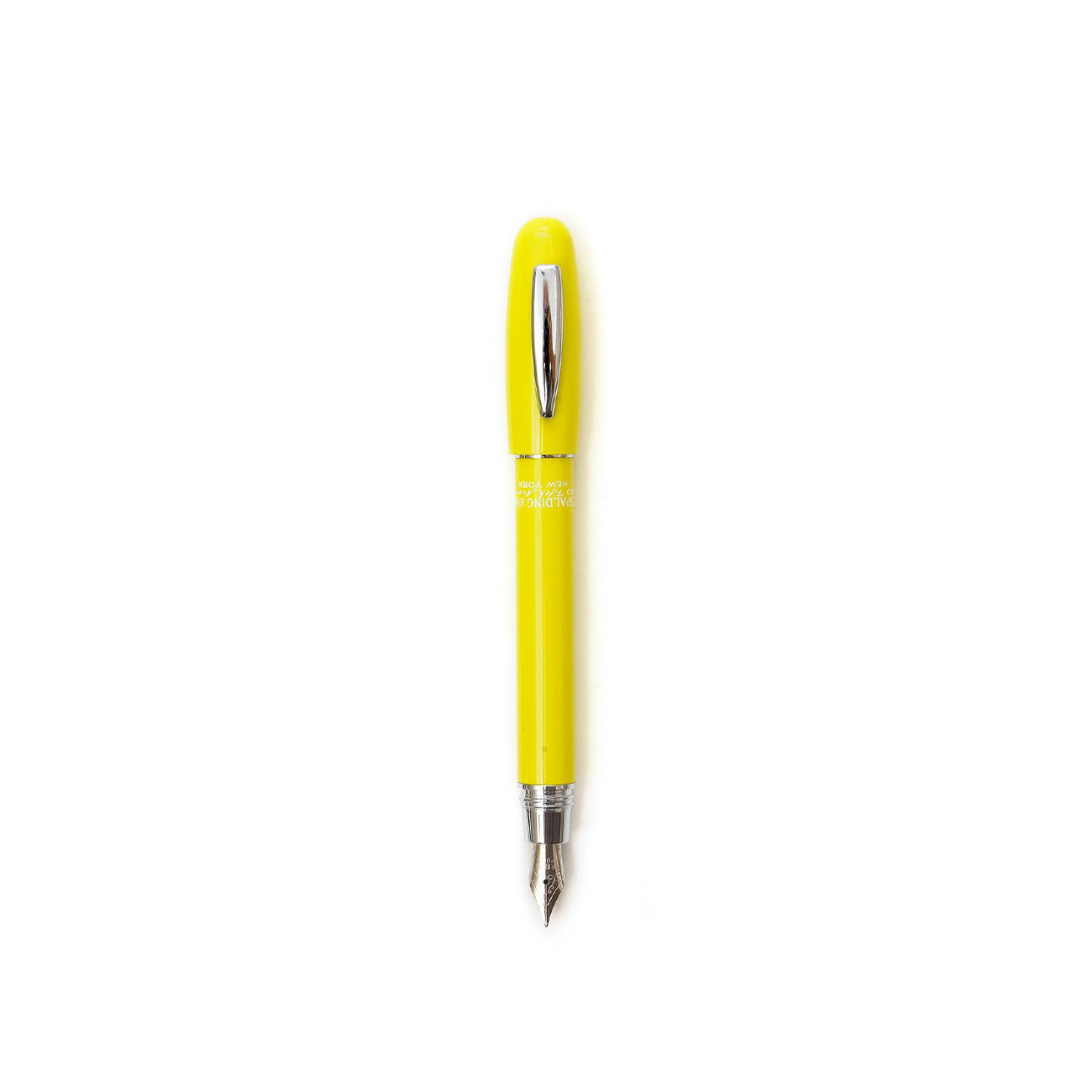 A.G. SPALDING&BROS Penna Short Classic Stilografica Unisex Giallo Acido 170130U 416 GIALLO ACIDO 