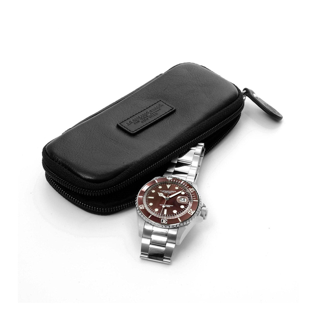 A.G. SPALDING&BROS Orologio New Diver Unisex Marrone 174367P 252 MARRONE 