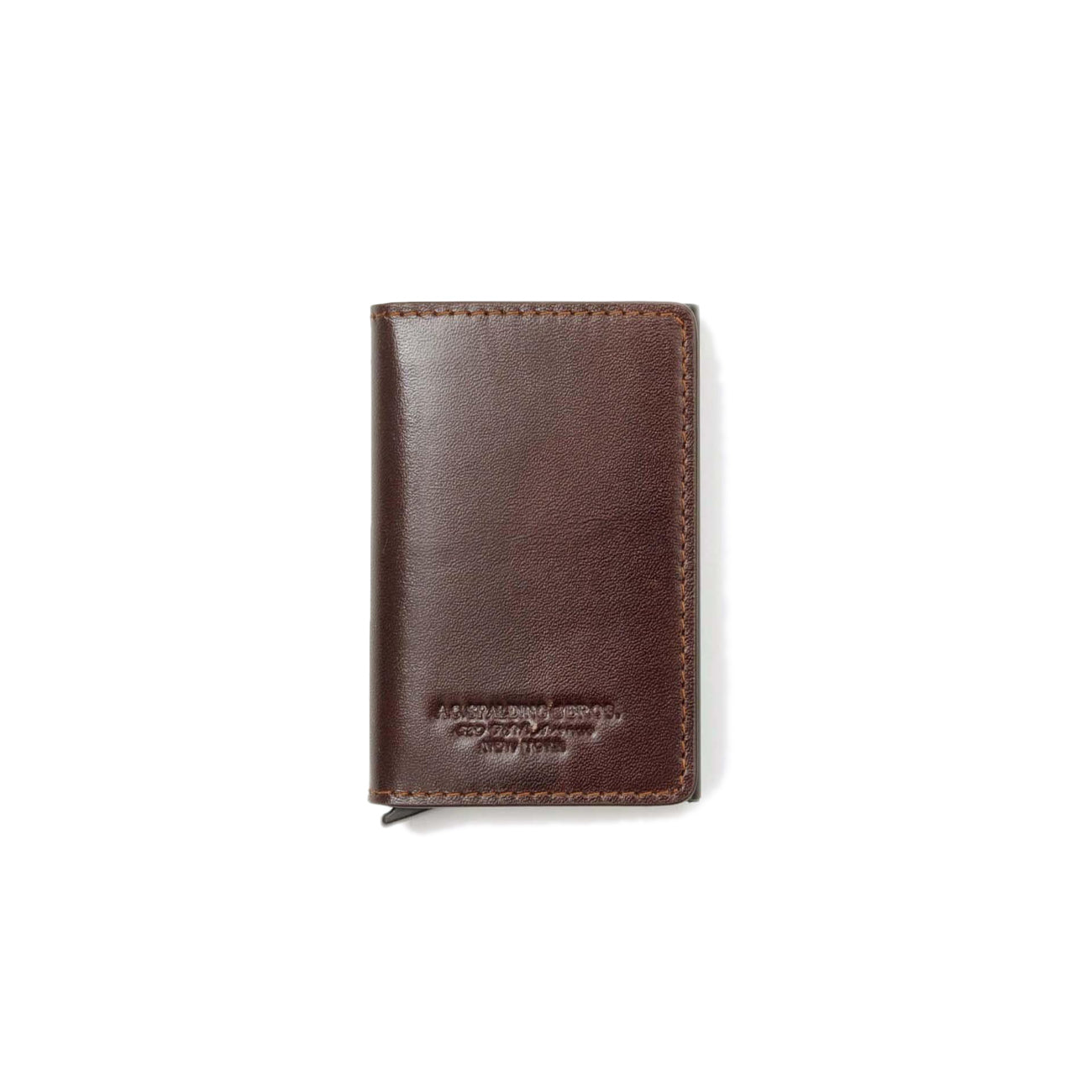 A.G. SPALDING&BROS Porta Carte Slide Unisex Marrone 175230U 710 MARRONE 