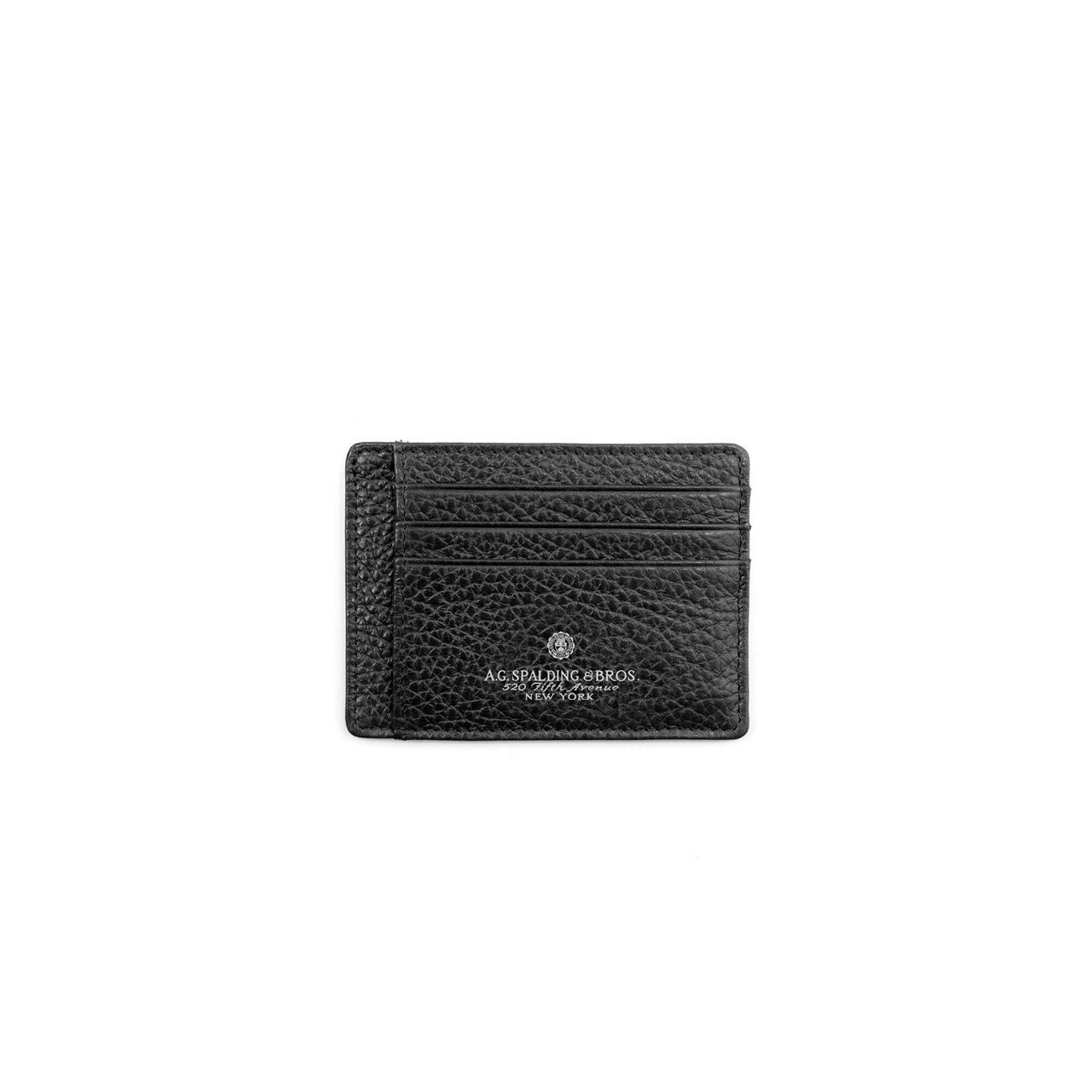 A.G. SPALDING&BROS Porta Carte Di Credito Unisex Nero 175542U 900 NERO 