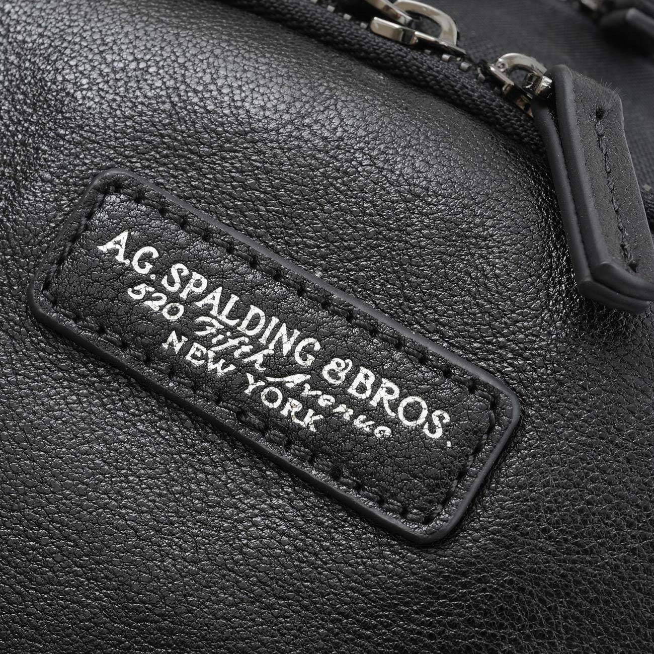 A.G. SPALDING&BROS Zaino Round Steel Rivet Unisex Nero 309390U 900 NERO 