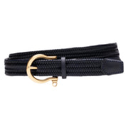 ATHISON Cintura Leather Elastic Donna Blu ATHISON 156 BLUE 
