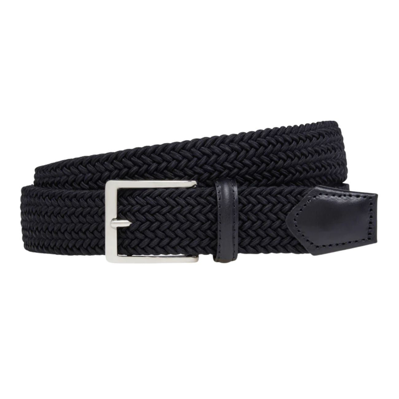 ATHISON Cintura Rayon Stretch Uomo Nero ATHISON 15 BLACK 