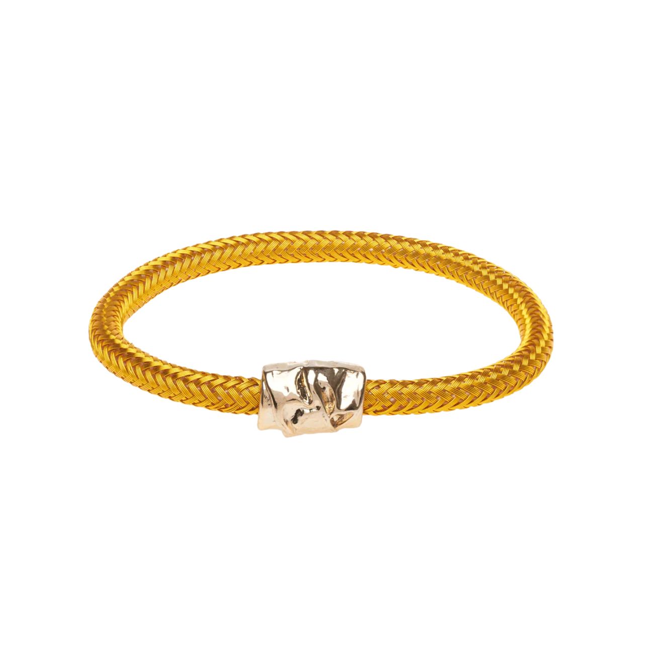 ATHISON Bracciale Nodo Uk Unisex Giallo ATHISON UK NODO YELLOW 