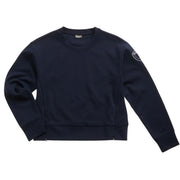 BLAUER Felpa Girocollo Con Zip Donna Blu 25SBLDF03076-007092 888 BLU 