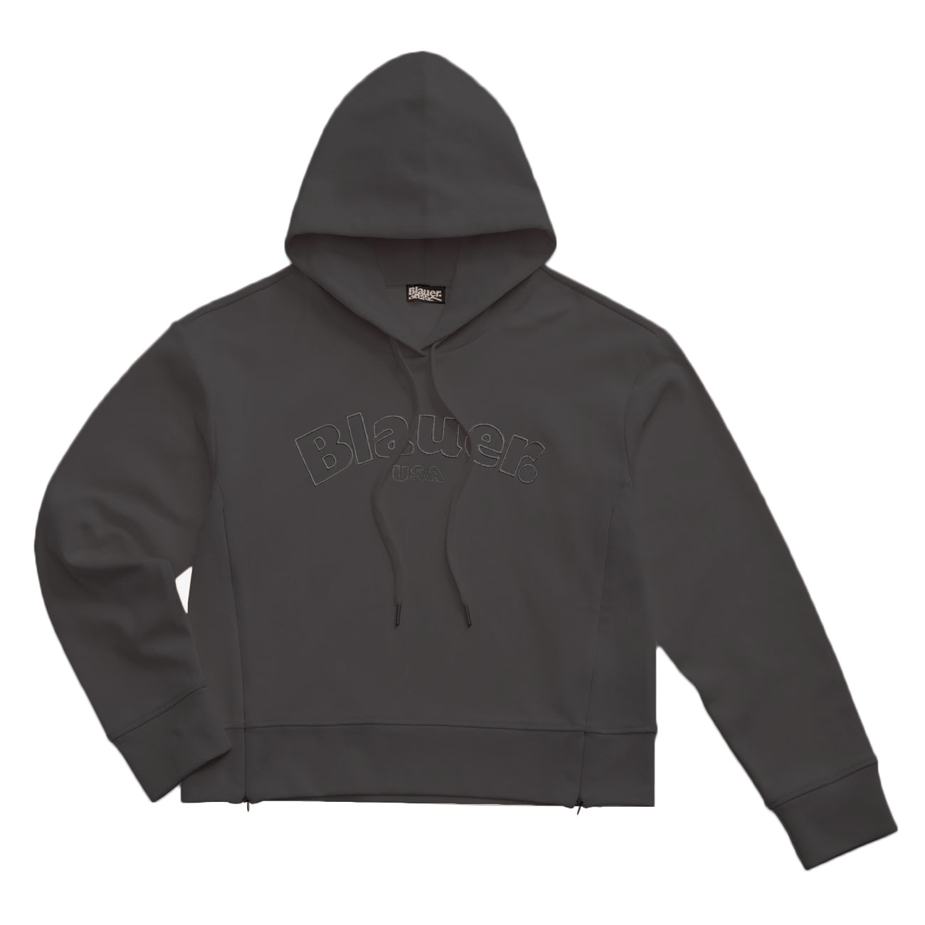 BLAUER Felpa Con Cappuccio 25SBLDF08078-007092 999 NERO 