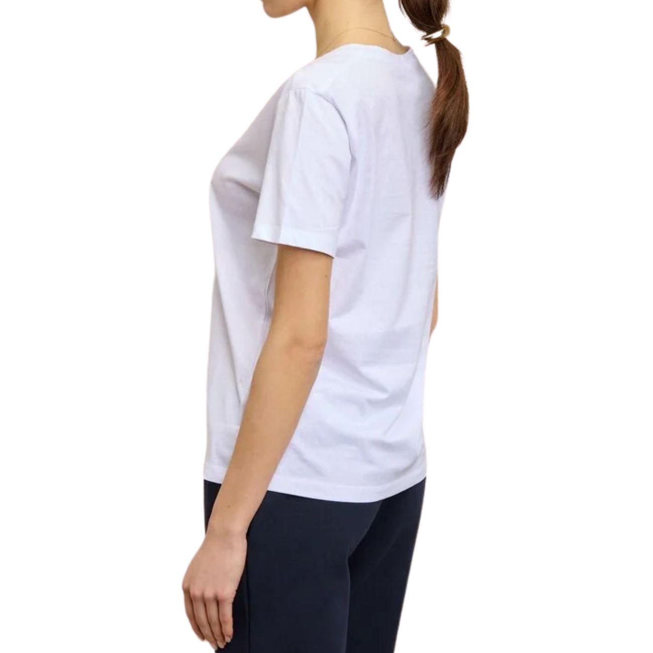 BLAUER T-Shirt Logo Gommato Pump Donna Bianco 25SBLDH02374-006842 100 BIANCO 