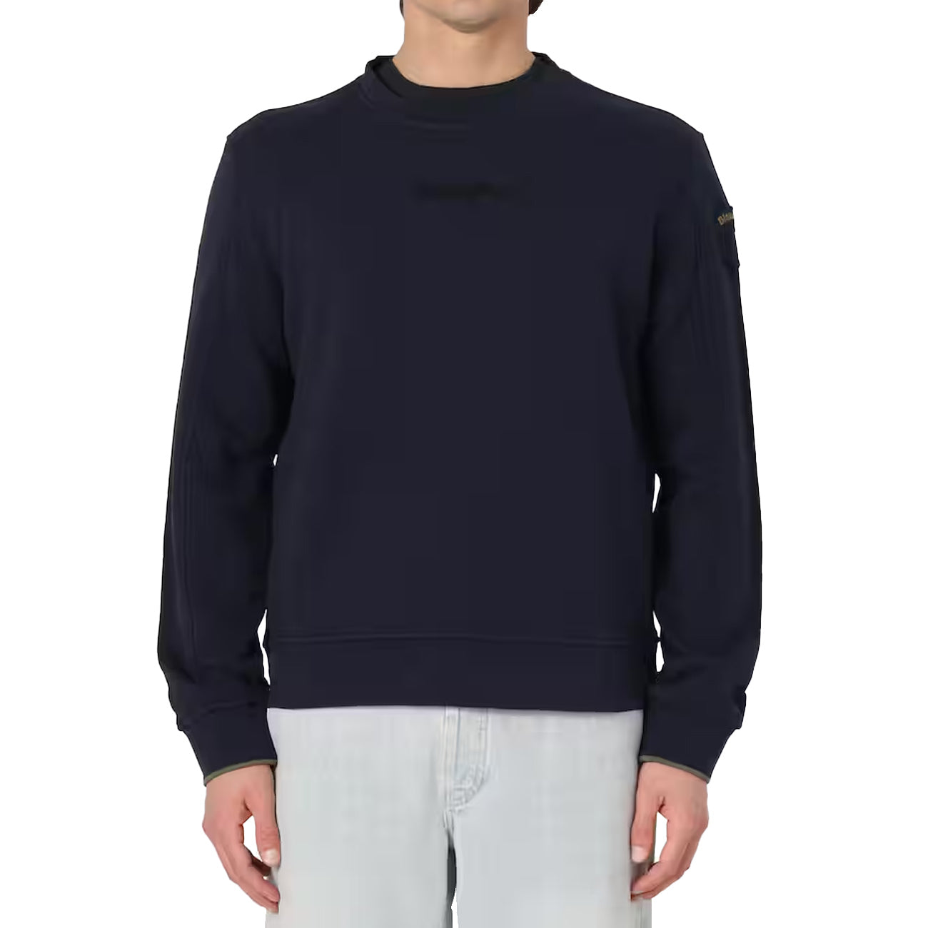 BLAUER Felpa Girocollo Flock Burt 25SBLUF03186-006804 888 BLU 