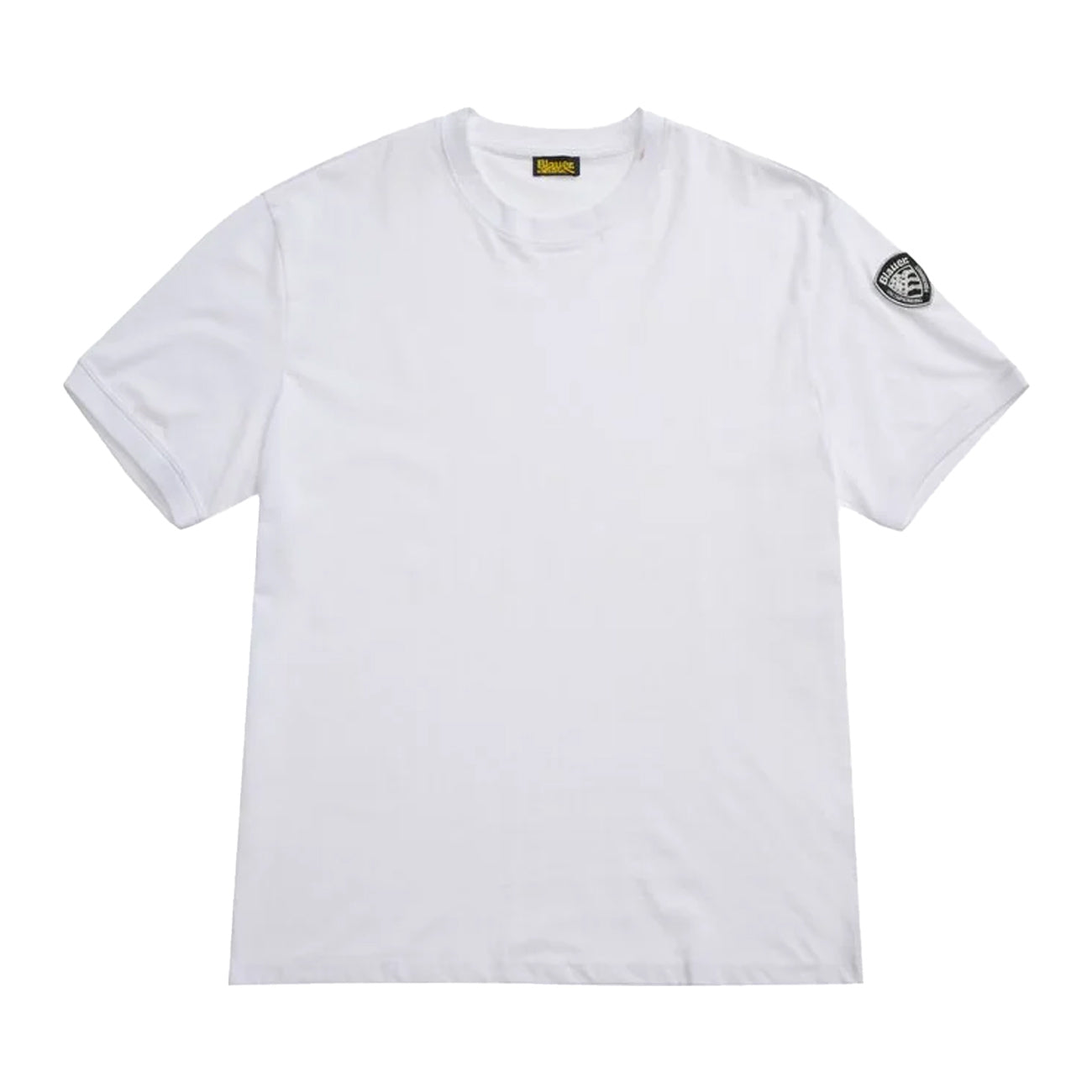 BLAUER T-Shirt Girocollo Anthony 25SBLUH02275-007100 100 BIANCO 