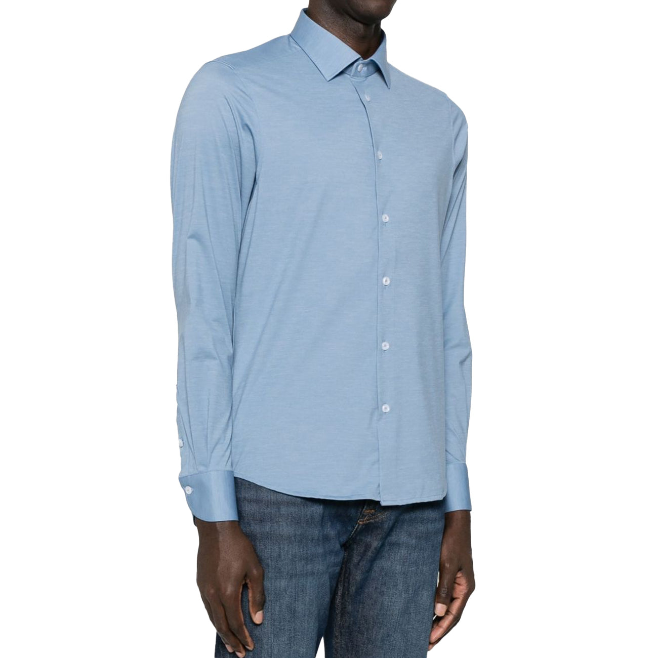 CRUNA Camicia Manhattan S.M02.MANHATTAN 1526 506 CIELO 