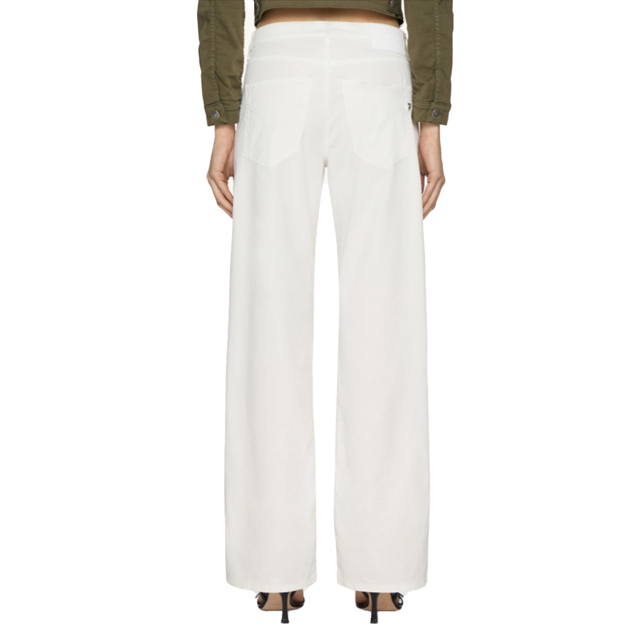 DONDUP Pantalone Jacklin DP427GSE068BM5DD 002 PANNA 
