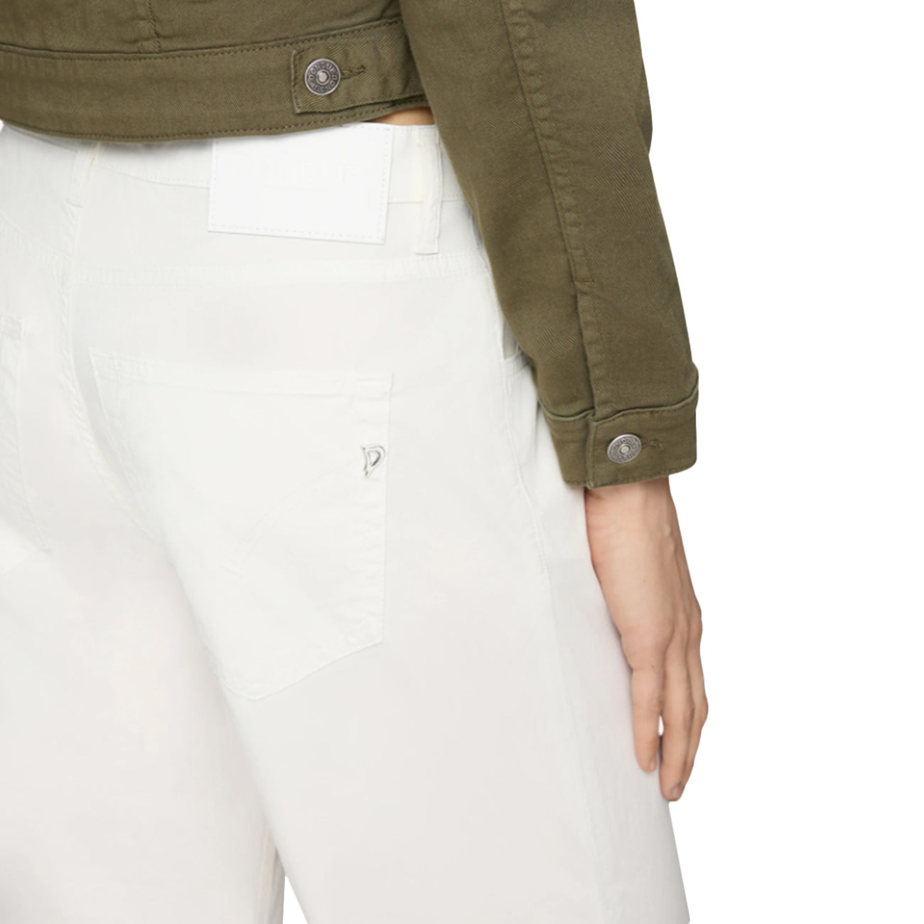 DONDUP Pantalone Jacklin DP427GSE068BM5DD 002 PANNA 