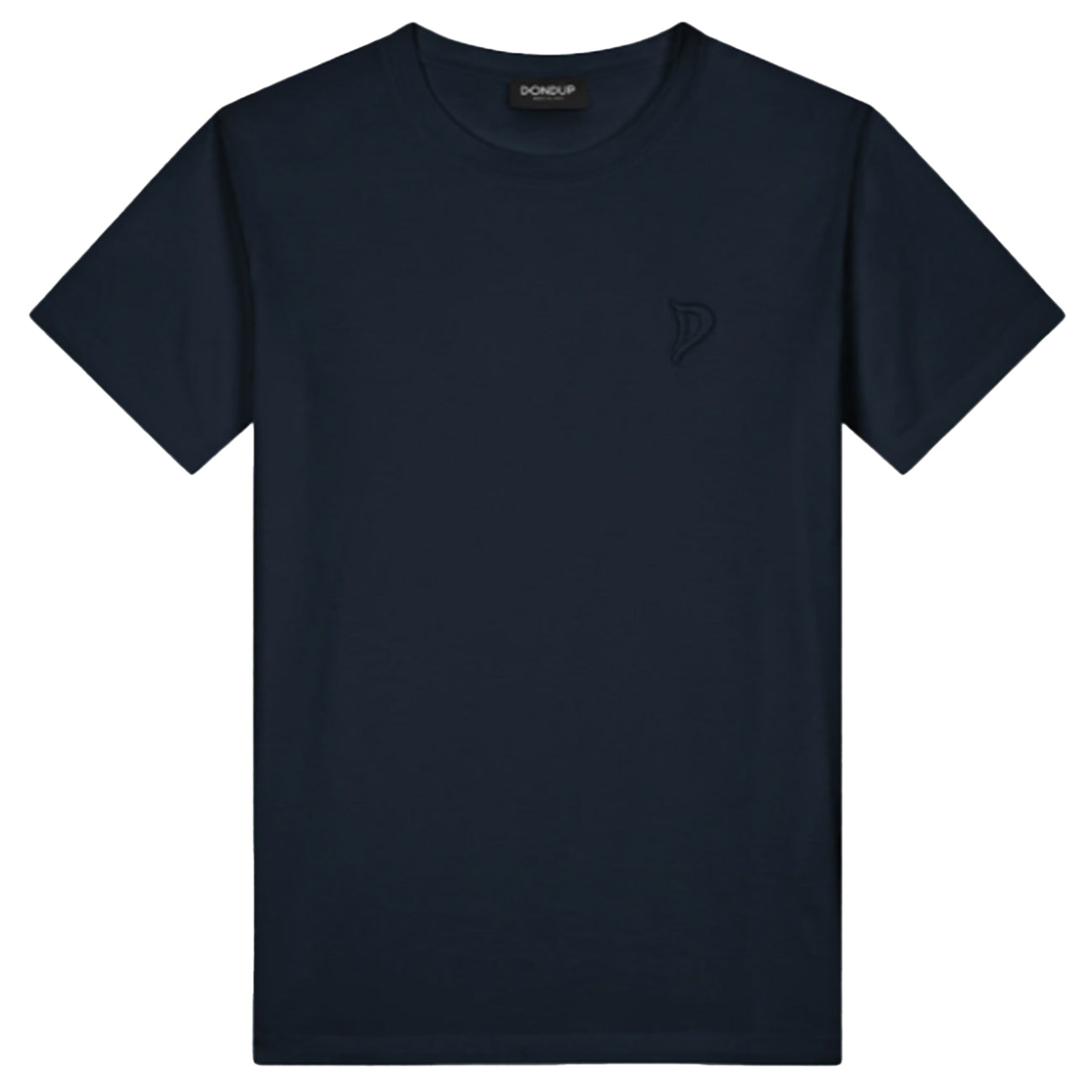 DONDUP T-Shirt Girocollo Regular S746JF0271DFZ4DD 890 BLU 