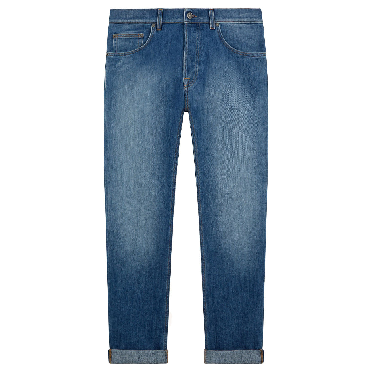 DONDUP Pantalone Icon UP563DS0107IL6 800 BLU SCURO 