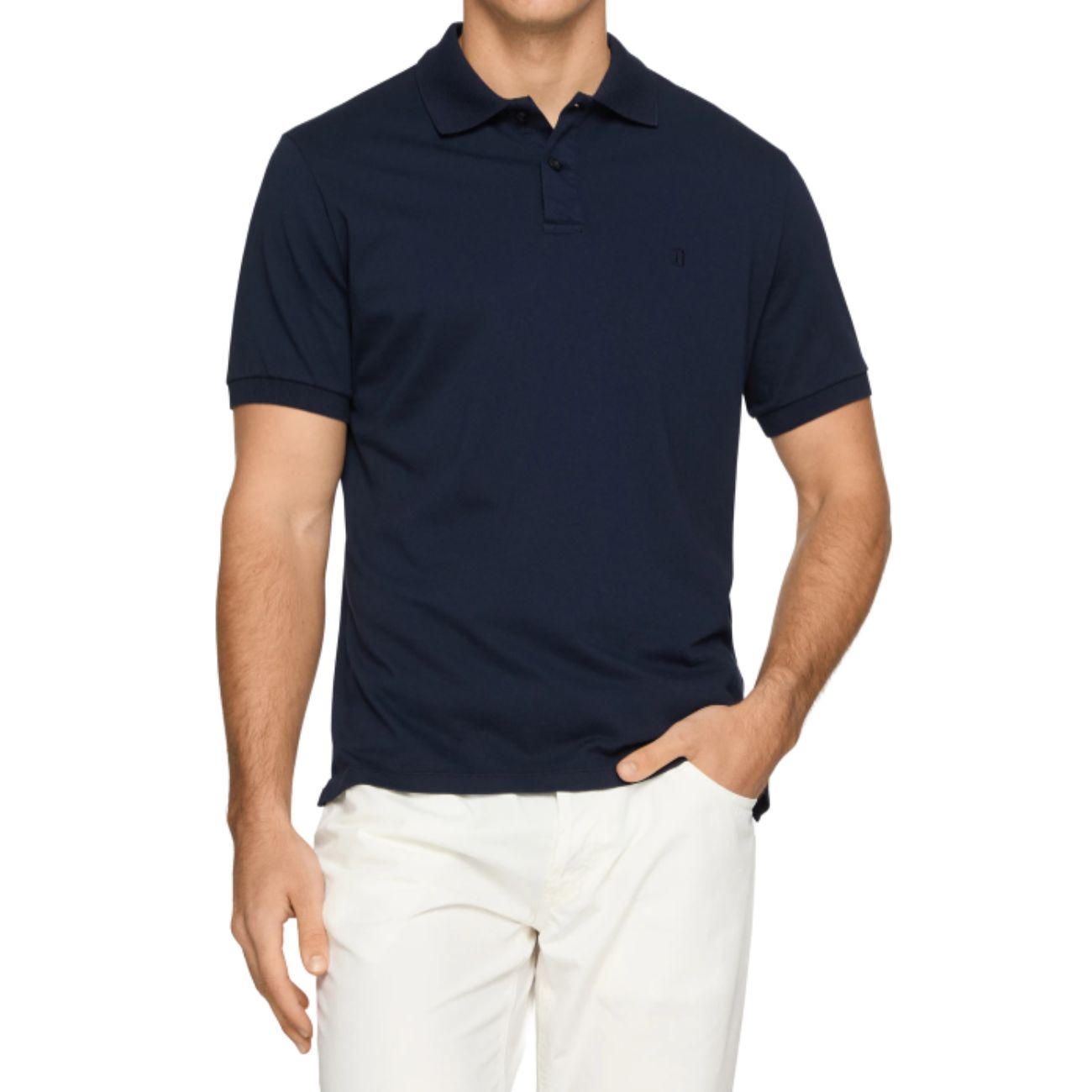 DONDUP Polo Regular US347JS0292PTO 890BLU 