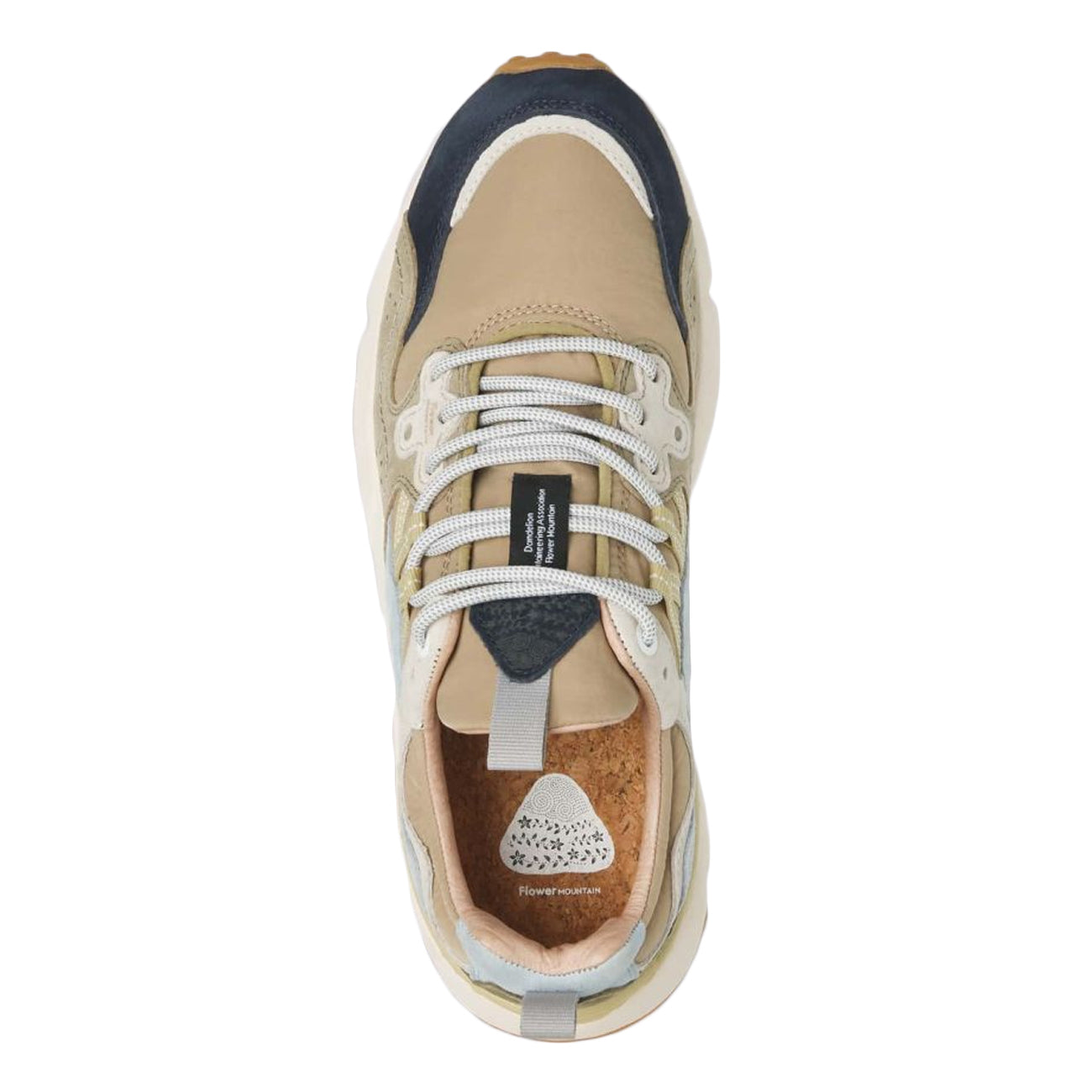 FLOWER MOUNTAIN Sneakers Yamano 3 Uomo Nero Marrone Militare Verde 1A08001201781601 BLACK/BROWN ARMY/GREEN 