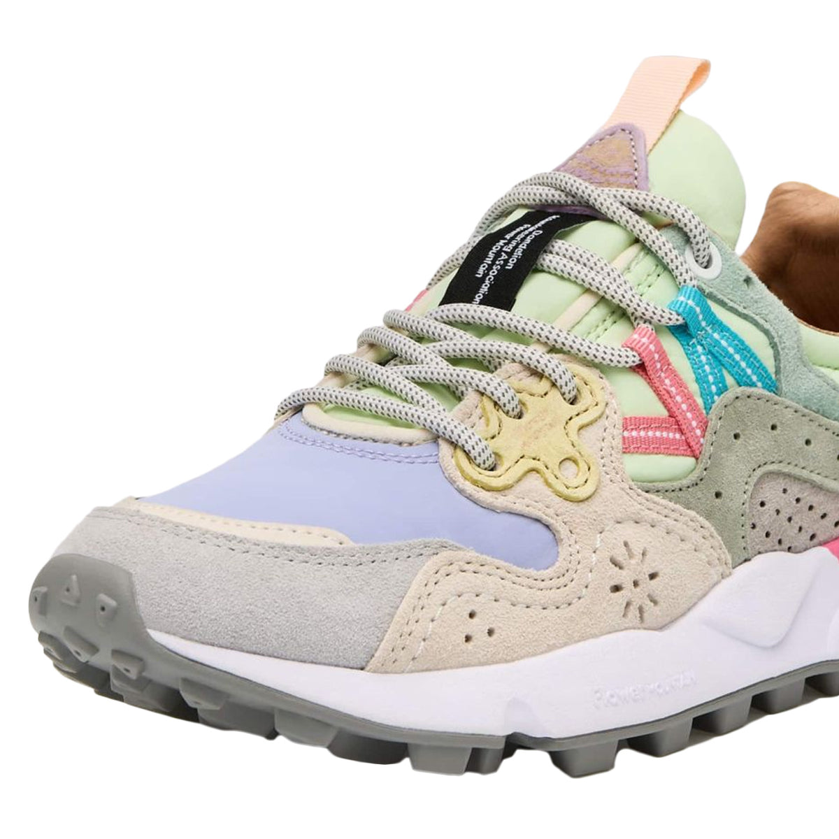 FLOWER MOUNTAIN Sneakers Yamano 3 Donna Grigio Chiaro Lilla 1B88001201781701 LIGHTGREY/LILAC 